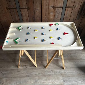 Knikkerspel met trekveer